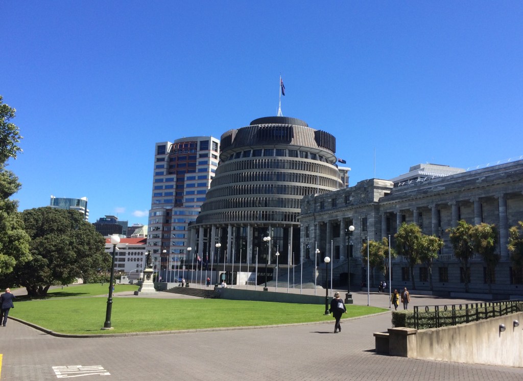 The Beehive Wellington New Zealand
